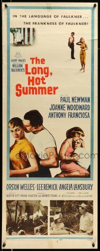 5z246 LONG, HOT SUMMER insert '58 Paul Newman, Joanne Woodward, Faulkner, directed by Martin Ritt!