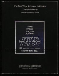 6a156 STAR WARS auction catalog 1999 Butterfield and Butterfield: The Star Wars Reference Collection