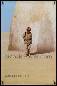 6a372 PHANTOM MENACE vertical 24x36 commercial poster '99 Star Wars Episode I, Anakin Skywalker!