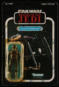 6a426 RETURN OF THE JEDI Kenner action figure '83 Imperial TIE Fighter Pilot from 77 figure set!
