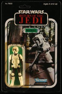 6a423 RETURN OF THE JEDI Kenner action figure '83 Biker Scout from 77 figure set!