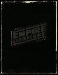 6a089 EMPIRE STRIKES BACK presskit folder '80 sent to theaters in 1980 before the movie opened!