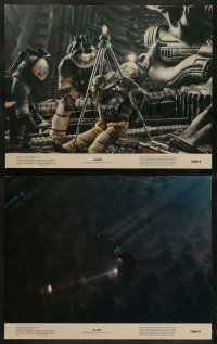 6c588 ALIEN 6 color 11x14 stills '79 Ridley Scott classic, Tom Skerritt, John Hurt, Kotto!