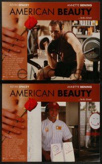 6c774 AMERICAN BEAUTY 3 LCs '99 Sam Mendes Academy Award winner, all with Kevin Spacey!