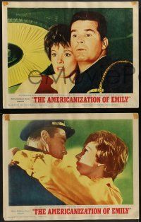 6c038 AMERICANIZATION OF EMILY 8 LCs '64 James Garner, Julie Andrews, James Coburn!