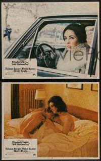 6c050 ASH WEDNESDAY 8 LCs '73 beautiful aging Elizabeth Taylor gets extensive plastic surgery!