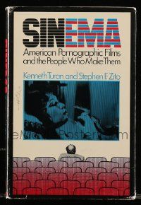 6d723 SINEMA hardcover book '74 American Pornographic Films and the People Who Make Them!