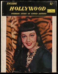 6d426 INSIDE HOLLYWOOD English magazine 1947 The Intimate Story of United Artists Part Two!