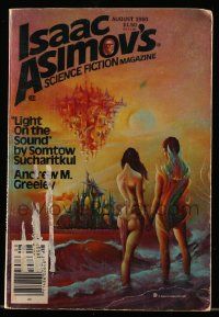 6d427 ISAAC ASIMOV'S SCIENCE FICTION MAGAZINE magazine August 1980 Star Trek movie article!