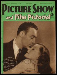 6d468 PICTURE SHOW English magazine Jan 13, 1940 Charles Boyer & Irene Dunne in When Tomorrow Comes