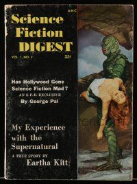 6d493 SCIENCE FICTION DIGEST vol 1 no 2 magazine May 1954 The Creature from the Black Lagoon!