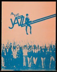 6d748 ALL THAT JAZZ souvenir program book '79 Roy Scheider & Jessica Lange, Bob Fosse musical!