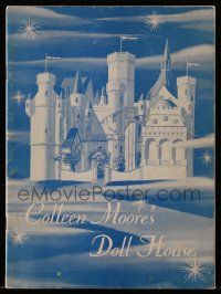 6d789 COLLEEN MOORE souvenir program book '49 her doll house, The Enchanted Fairyland Castle!