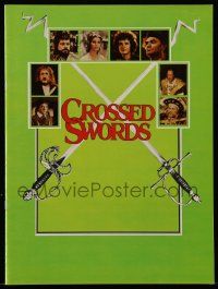 6d791 CROSSED SWORDS souvenir program book '78 Prince & the Pauper with sexy Raquel Welch added!