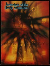 6d859 INVASION OF THE BODY SNATCHERS souvenir program book '78 Kaufman classic sci-fi remake!