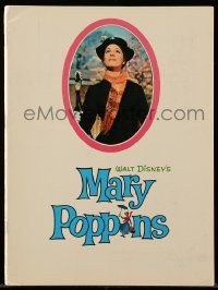 6d892 MARY POPPINS souvenir program book '64 Julie Andrews & Dick Van Dyke, Disney musical classic