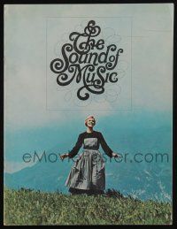 6d959 SOUND OF MUSIC 36pg souvenir program book '65 great images of Julie Andrews & top cast!
