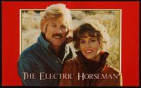 6d219 ELECTRIC HORSEMAN promo brochure '79 Sydney Pollack, Robert Redford & Jane Fonda, different!