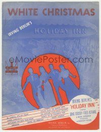 6d552 HOLIDAY INN sheet music '42 Irving Berlin's classic before it was in White Christmas!