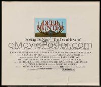6d179 DEER HUNTER trade ad '78 classic directed by Michael Cimino, title art by Mantel!