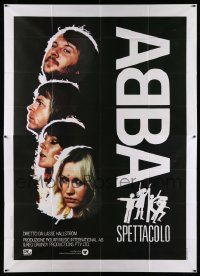 6f545 ABBA: THE MOVIE Italian 2p '78 Swedish pop rock, headshots of all 4 band members!