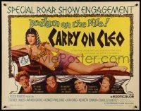 6g548 CARRY ON CLEO 1/2sh '65 English comedy on the Nile, sexy full-length Amanda Barrie!