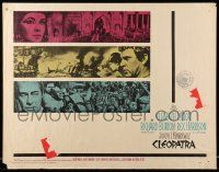 6g555 CLEOPATRA 1/2sh '63 Elizabeth Taylor, Richard Burton, Rex Harrison, different image!