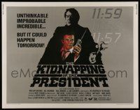 6g645 KIDNAPPING OF THE PRESIDENT 1/2sh '80 William Shatner, unthinkable, but it could happen!