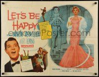 6g662 LET'S BE HAPPY style B 1/2sh'57 pretty Vera-Ellen & Tony Martin in a rocking & rolling romance