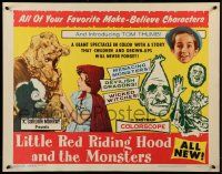 6g676 LITTLE RED RIDING HOOD & THE MONSTERS 1/2sh '64 Tom thumb and Little Red Riding Hood
