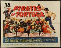 6g772 PIRATES OF TORTUGA 1/2sh '61 across the 7 seas, theirs was the name feared above all others!
