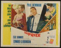 6g787 PRIZE 1/2sh '63 Howard Terpning art of Paul Newman in suit and tie & sexy Elke Sommer!