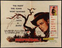 6g810 REPRISAL style A 1/2sh '56 Guy Madison, Felicia Farr, the town went hunting with a rope!