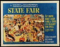 6g891 STATE FAIR 1/2sh '62 Pat Boone, Ann-Margret, Rodgers & Hammerstein musical!