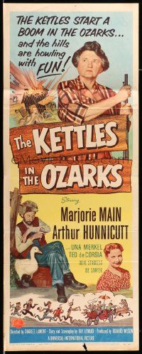 6g256 KETTLES IN THE OZARKS insert '56 Marjorie Main as Ma brews up a roaring riot in the hills!