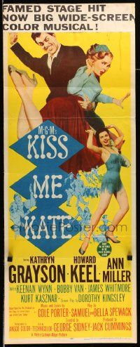 6g260 KISS ME KATE 3D insert '53 Howard Keel spanking Kathryn Grayson, sexy Ann Miller!