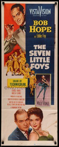 6g415 SEVEN LITTLE FOYS insert '55 Bob Hope & his seven kids in wacky outfits, Milly Vitale!