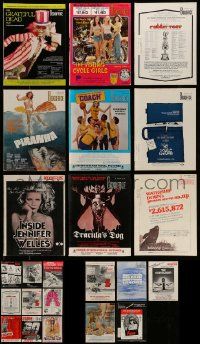 6h062 LOT OF 32 BOX OFFICE 1978 EXHIBITOR MAGAZINES '78 filled with movie images & information!