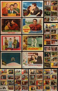 6h042 LOT OF 94 1950S LOBBY CARDS '50s great scenes from a variety of different movies!