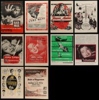 6h107 LOT OF 10 COLOR MAGAZINE ADS '40s great images from a variety of different movies!