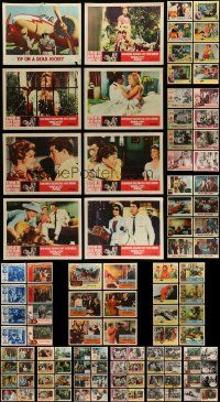 6h039 LOT OF 118 LOBBY CARDS '50s-70s complete & incomplete sets from a variety of movies!
