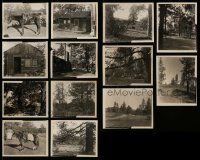 6h238 LOT OF 13 MONTANA MOON SET REFERENCE 8X10 STILLS '30 cool outdoor western sets!
