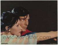 6j496 SUPERMAN color 11x14 still '78 best close up of Christopher Reeve & Margot Kidder flying!