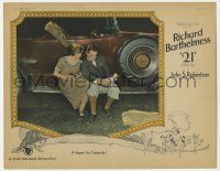 6j004 21 LC '23 Twenty-One, under age Richard Barthelmess loves Dorothy Mackaill, lost film!