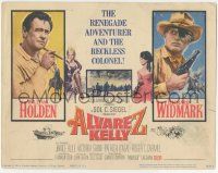 6j571 ALVAREZ KELLY TC '66 renegade adventurer William Holden & reckless Colonel Richard Widmark