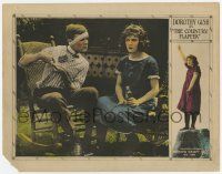 6j119 COUNTRY FLAPPER LC '22 wacky image of small town girl Dorothy Gish with wounded suitor, lost!