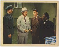 6j129 DARK ALIBI LC '46 best image of Sidney Toler as Charlie Chan, Benson Fong & Mantan Moreland!