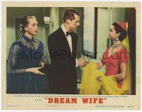 6j155 DREAM WIFE LC #7 '53 sexy Deborah Kerr watches Cary Grant shake hands with Betta St. John!