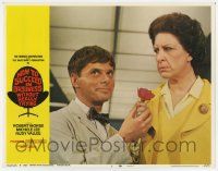 6j234 HOW TO SUCCEED IN BUSINESS WITHOUT REALLY TRYING LC #3 '67 Robert Morse gives flower to lady!
