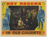 6j242 IN OLD CALIENTE LC '39 Roy Rogers, Gabby Hayes, Katherine DeMille & others w/unconscious man